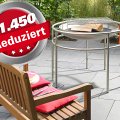 Coupon Edelstahl Holzkohlen Grill big boss von artepuro reduziertes Ausstellungsstück