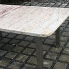 Esstisch/ Gartentisch in Edelstahl + Granitplatte Shivakashi