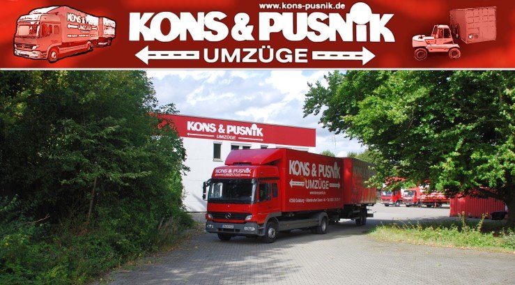 Kons & Pusnik Umzüge GmbH Logo