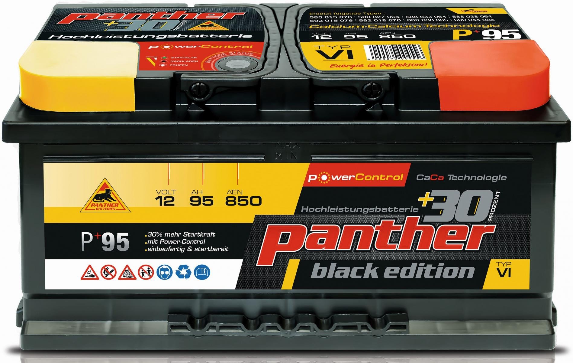 Starterbatterie Panther P+95