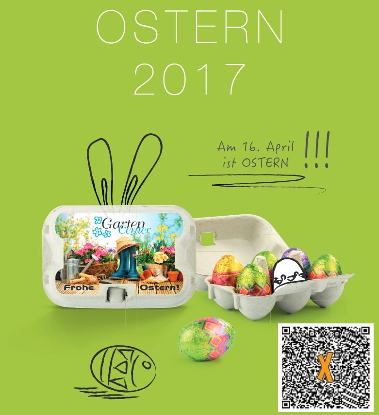 Werbeartikel für Ostern, das persönliche Werbegeschenk oder Give aWay 