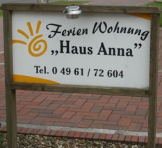 Ferienwohnung "Haus Anna"