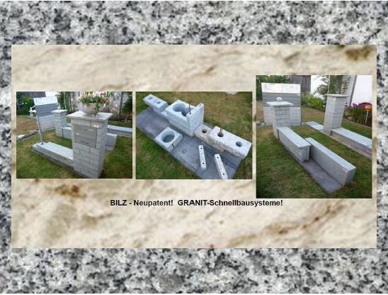 Granitpatent BILZ-Schnellbausystem