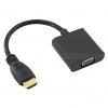 HDMI VGA Adapter Kabel schwarz