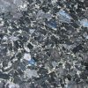 Materialmuster Granit Wolga Blue poliert