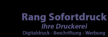 Rang Sofortdruck  Logo