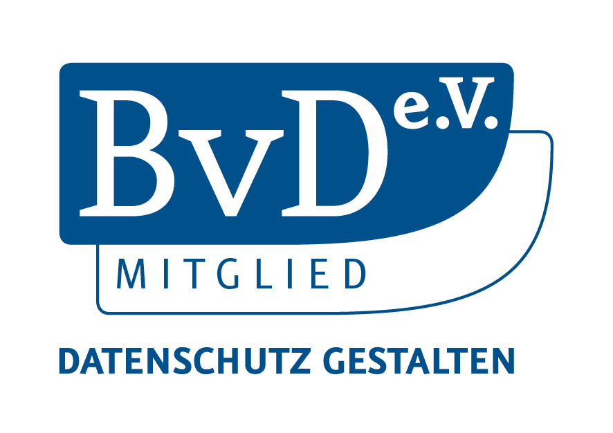 Mitgield im Berufsverband der Datenschutzbeauftragen Deutschlands BvD e.V.