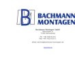 bachmann-montagen-gmbh